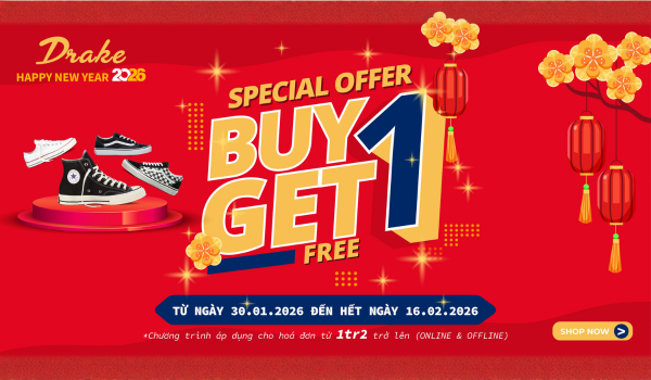 BIG SALE MUA 1 ĐƯỢC 2 TẠI DRAKE VN